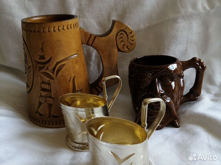 Кружка пивная, подстаканник СССР