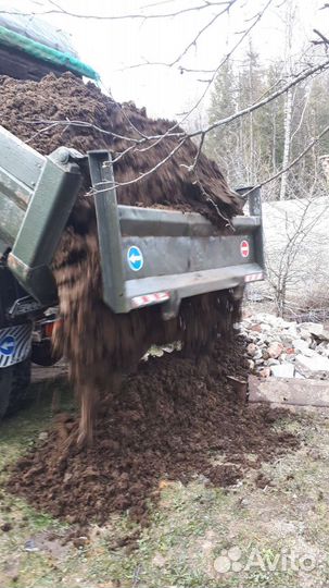 Грунт для томатов, навоз перегной коровий, почва