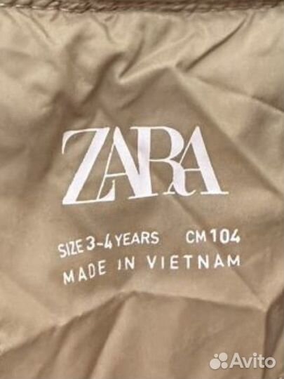 Куртка для девочки zara 104