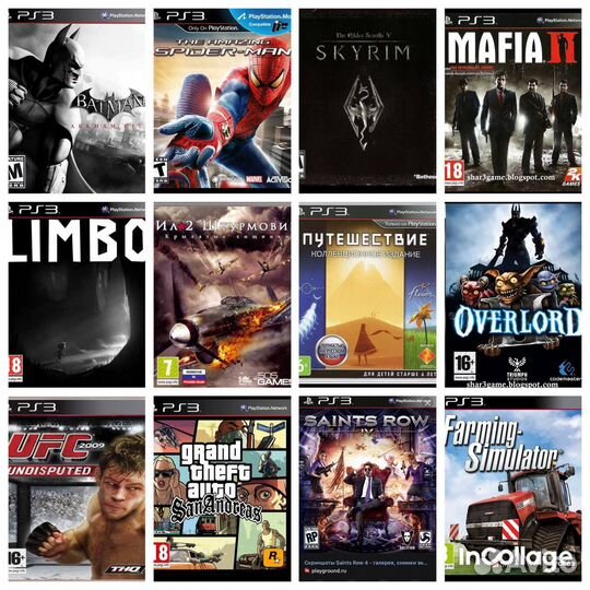 Sony PS3+80 игр