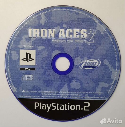 PS2. Iron Aces 2. Лицензия