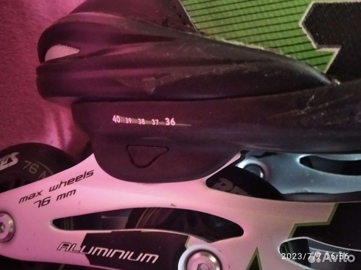 Роликовые коньки раздвижные