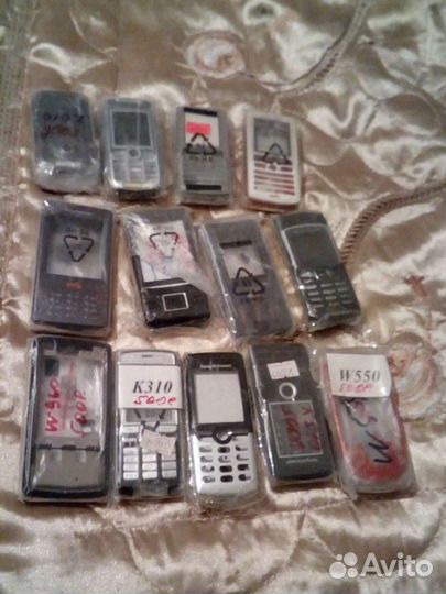 Корпуса Sony Erisson для телефонов новые