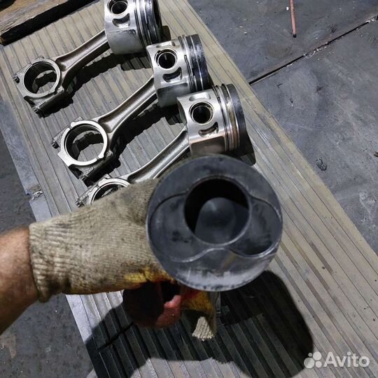 Поршня с шатунами фольксваген 1.9 дизель