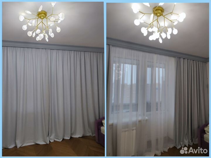 Шторы с гарантией от 7 дней. Выезд дизайнера