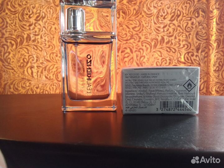 L'EAU kenzo pour homme 30 мл оригинал