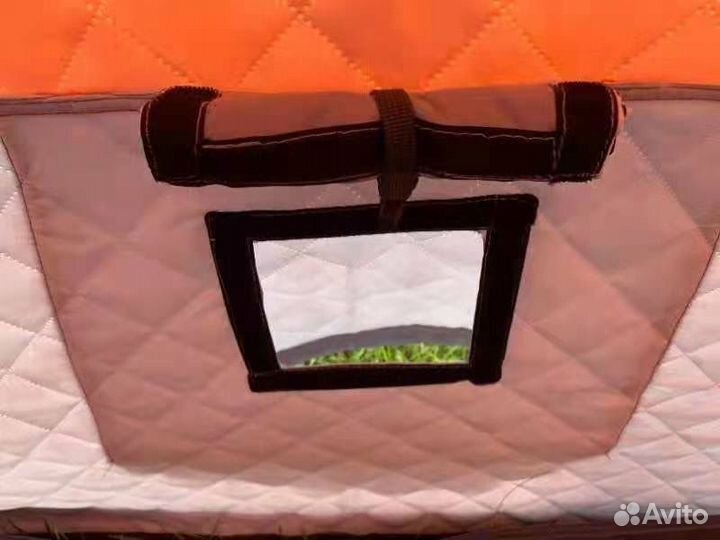 Палатка куб для зимней рыбалки с полом