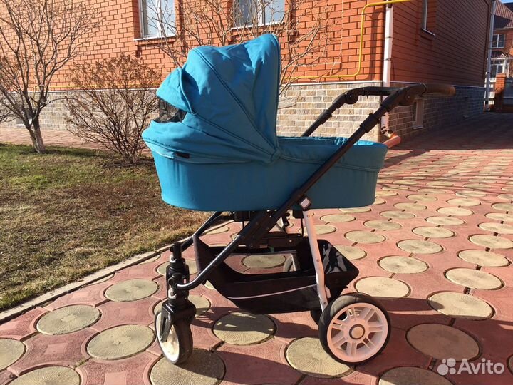 Коляска Teutonia 2в1 (люлька+прогулоч.) Германия