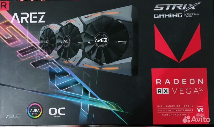 Видеокарта Radeon RX Vega 56