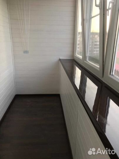 Остекление и внутренняя отделка балконов и лоджий