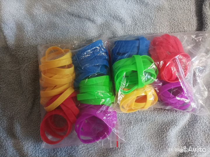 Силиконовые браслеты без логотипа