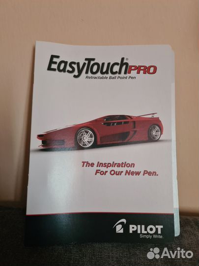 Ручка Pilot американская черная Made in USA