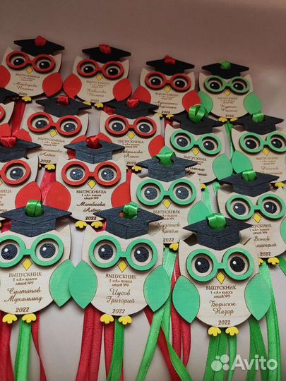 Медали на выпускной в детский сад и школу