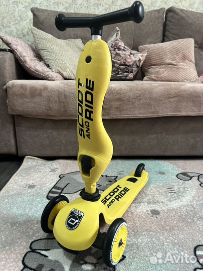 Самокат беговел scoot and ride