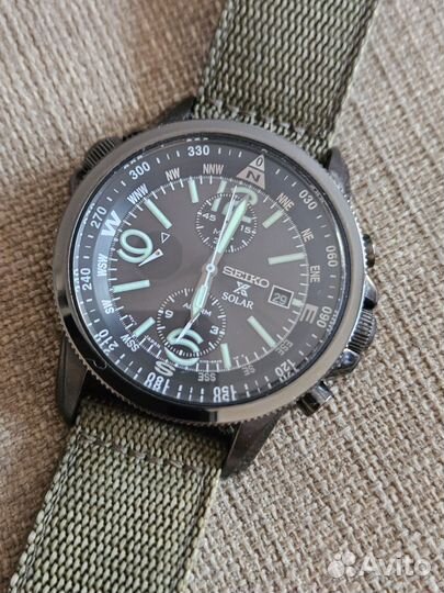 Часы Seiko SSC137P1 с хронографом