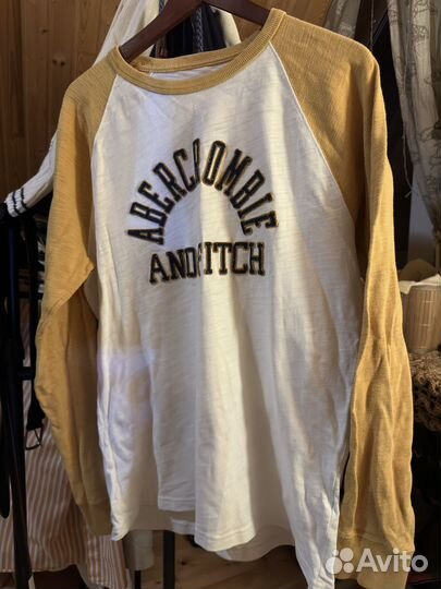 Свитшоты лонгслив abercrombie fitch