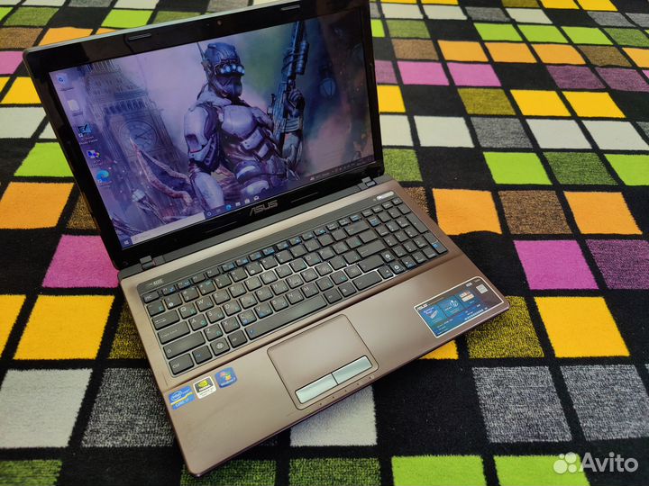 Отличный Ноутбук asus K53SC-SX436