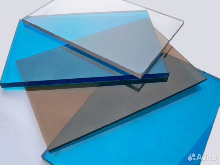 Монолитный поликарбонат 5мм прозрач г.Инкерман