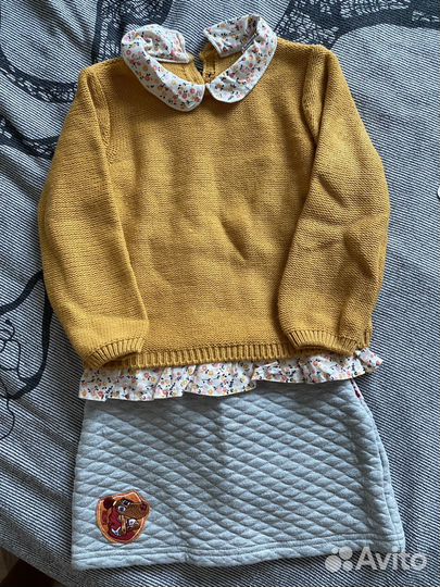 Одежда для девочки пакетом на 3-4 года