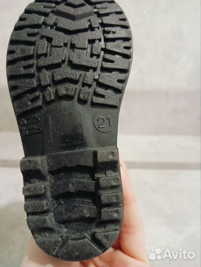 Резиновые сапоги для мальчика 21