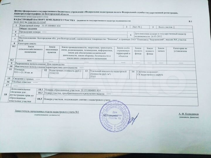 Участок 10 сот. (СНТ, ДНП)