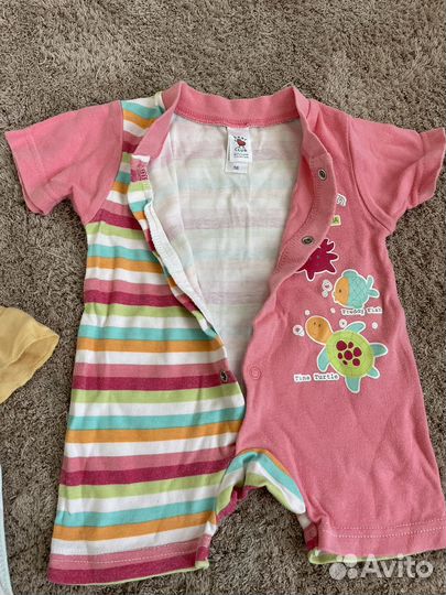 Детские вещи пакетом для девочки от 56-68 р