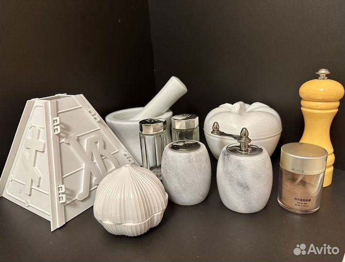 Пасочница, ступка, набор для специй