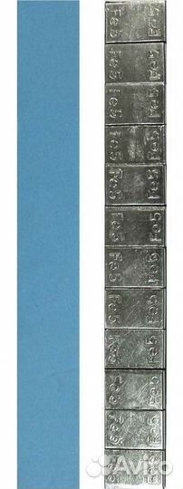 Груза балансировочные самоклеящиеся