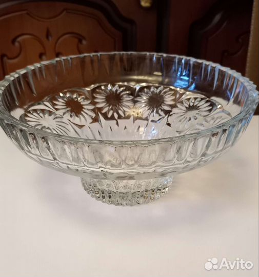 Салатник хрусталь СССР