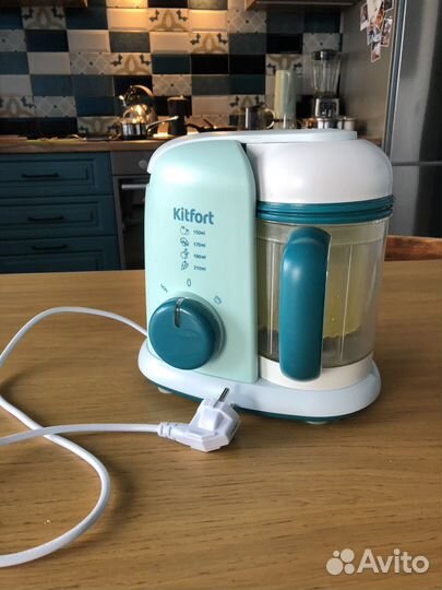 Пароварка блендер kitfort