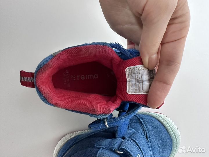 Ботинки демисезонные reima tec 21 размер