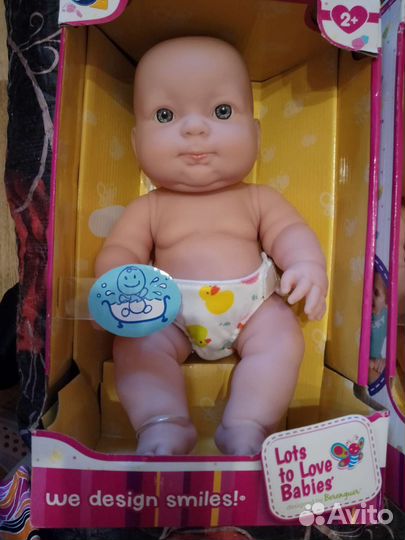 Куклы Пупс мягкая винил.-Испания