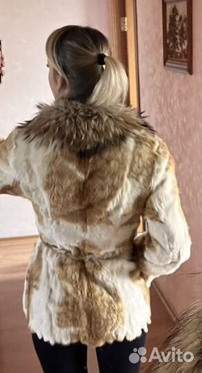 Шуба короткая степная лиса