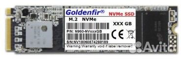 Жесткий диск SSD Goldenfir M.2 NVMe 128GB