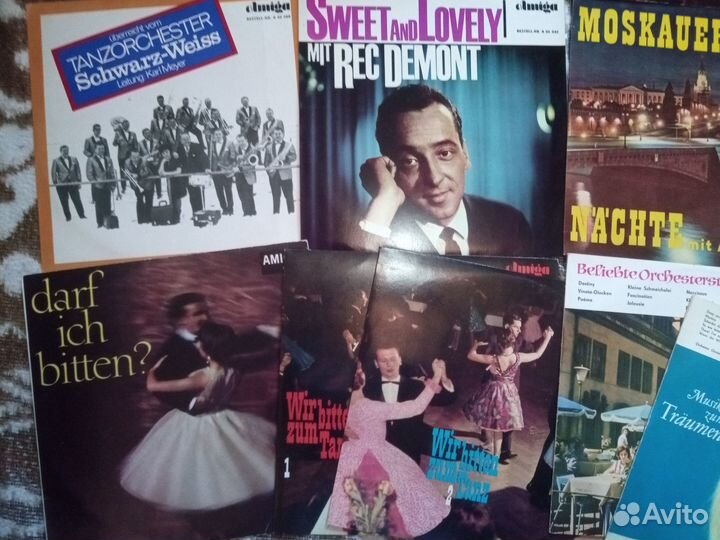 Танго,фокстрот,вальс.Германия Amiga