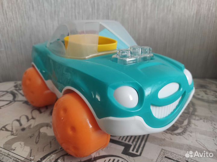 Паровозик- конструктор и Машинка сортер