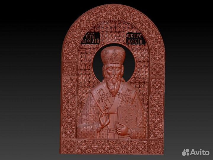 Коллекция готовых stl макетов икон для чпу станка