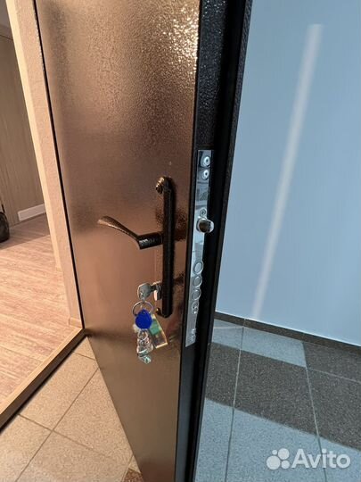 Дверь взодная от застройщика