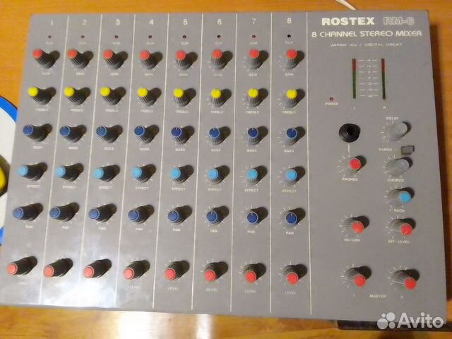 Микшерный пульт Rostex RM-8