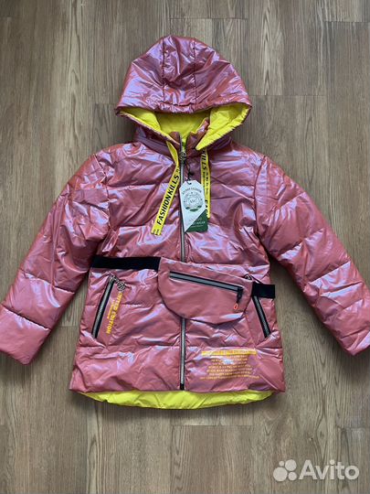 Новая демисезонная куртка 134