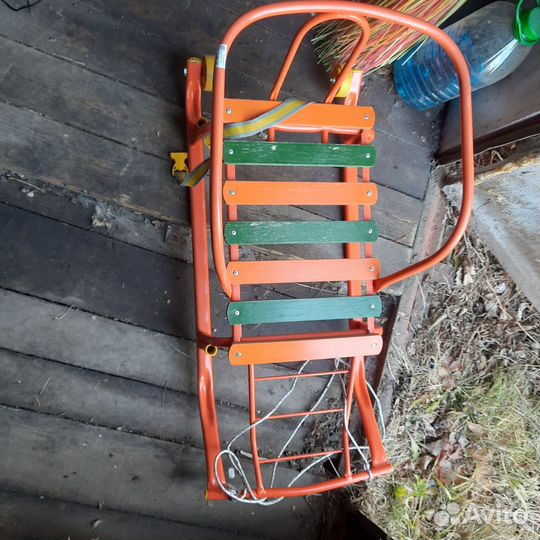 Детские санки на колесах