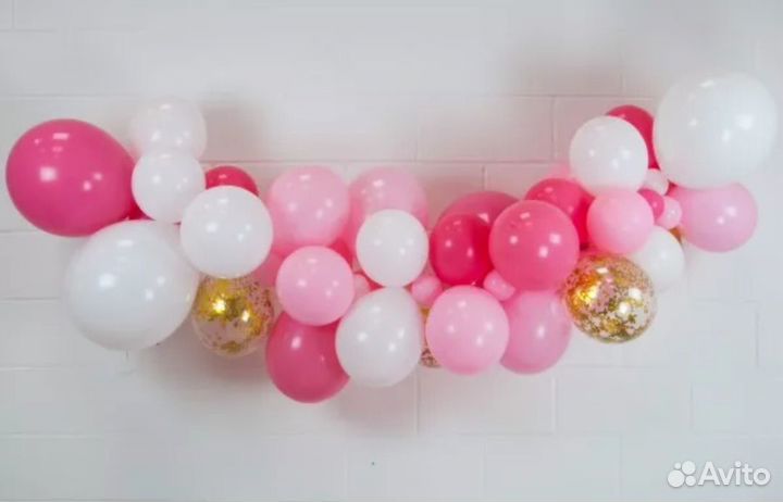 Оформление фотозон с воздушными шарами