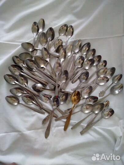 Чайные ложки СССР нержавейка