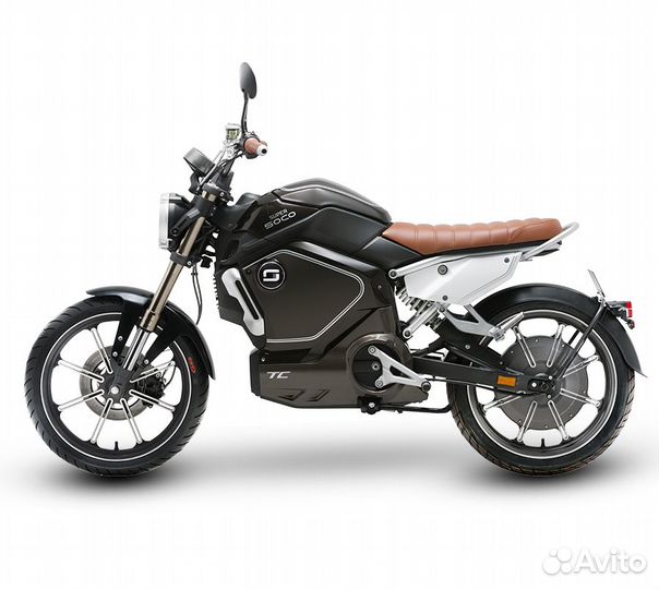 Электромотоцикл super soco TC black