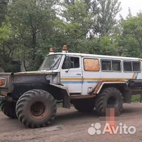 Самодельный трактор из старого советского внедорожника - сильно облегчает труд, а не кошелек