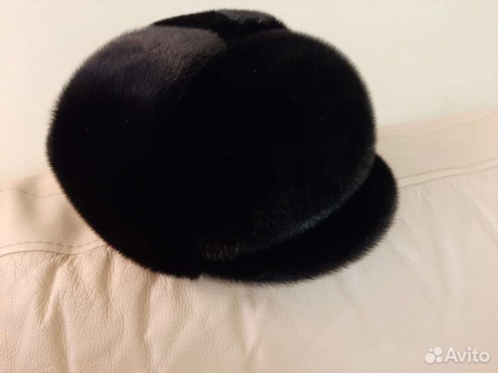 Меховая мужская кепка норка 56 размер