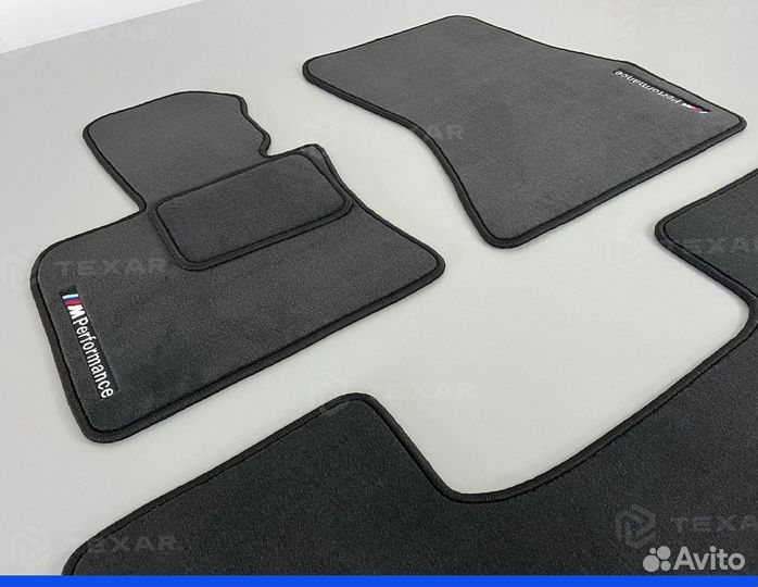 Коврики на BMW X5 III F15 велюровые