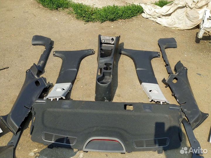 Салонный пластик hyundai solaris 2