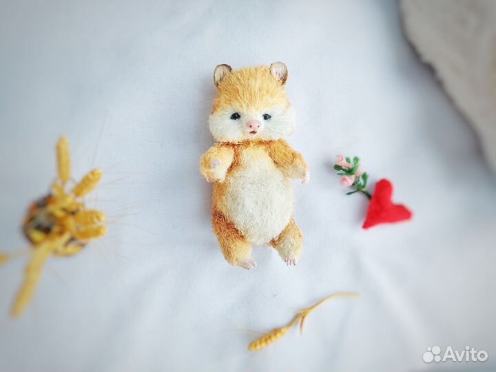 Игрушка Хома мягкая миниатюрная