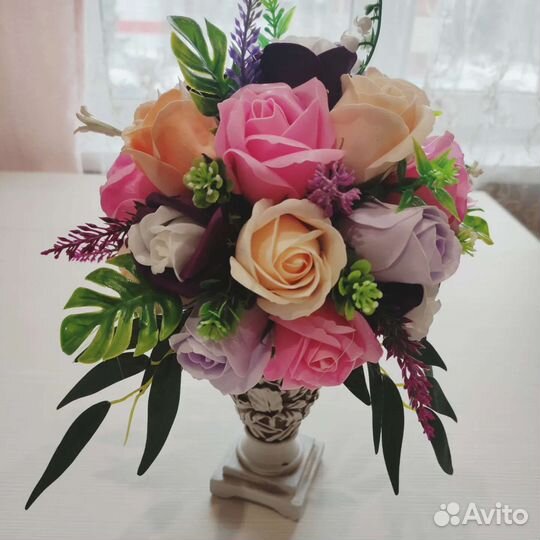 Мыльные букеты